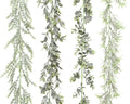 Slim green garland