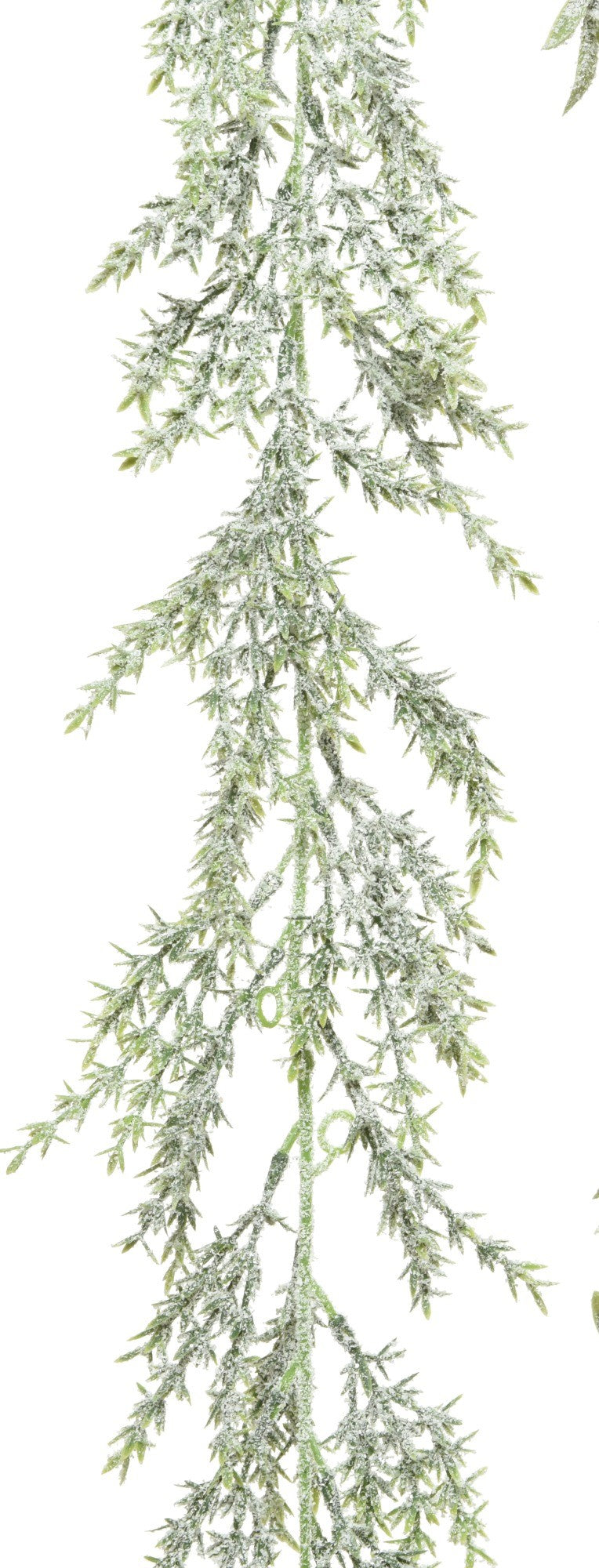 Slim green garland