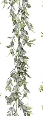 Slim green garland
