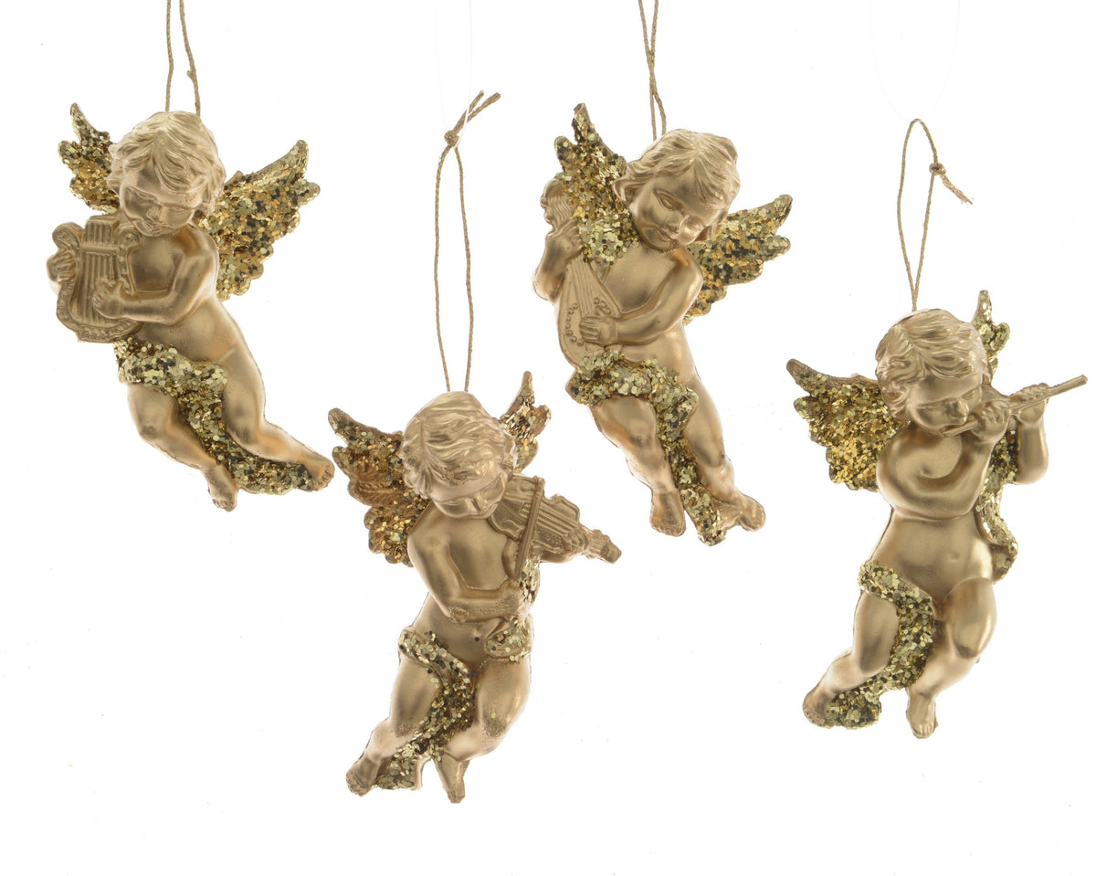 Gold angel musician