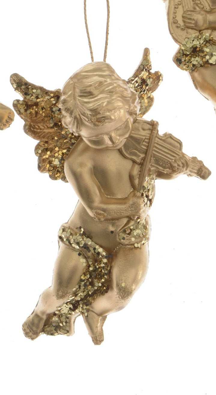 Gold angel musician