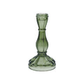 Green hourglass candlestick (Small)