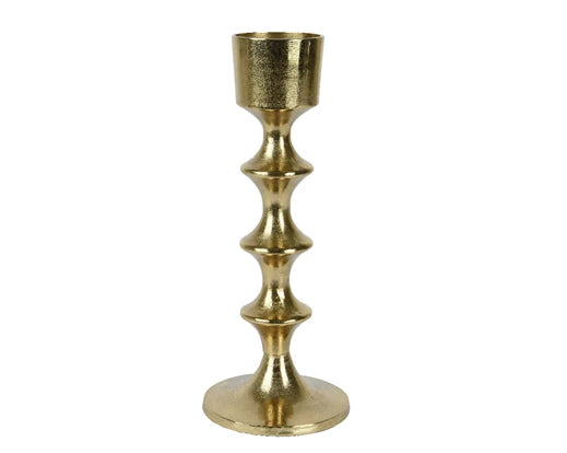 Gold Candle Holder (37cmH)