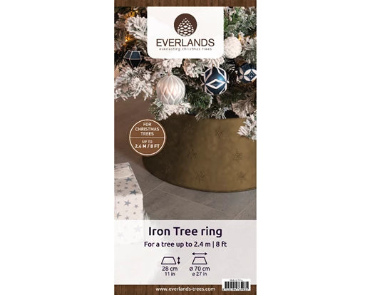 Antique gold tree ring - Large