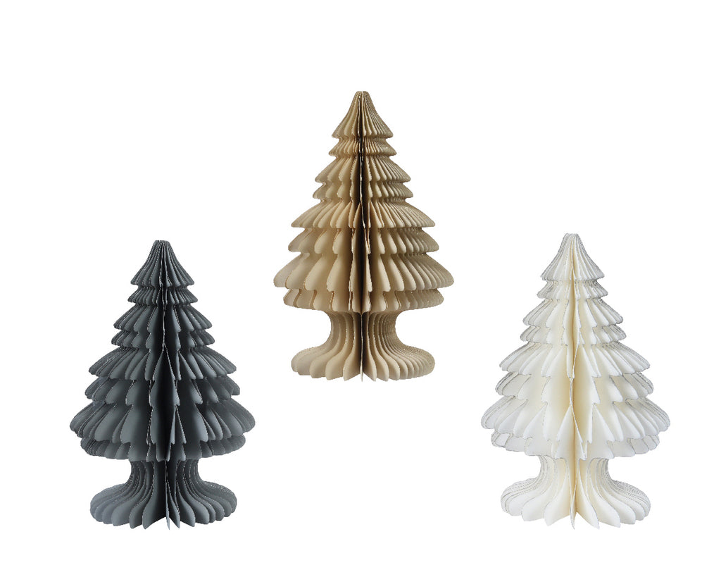 Paper eco-friendly tree-shaped free-standing dec (50cm)