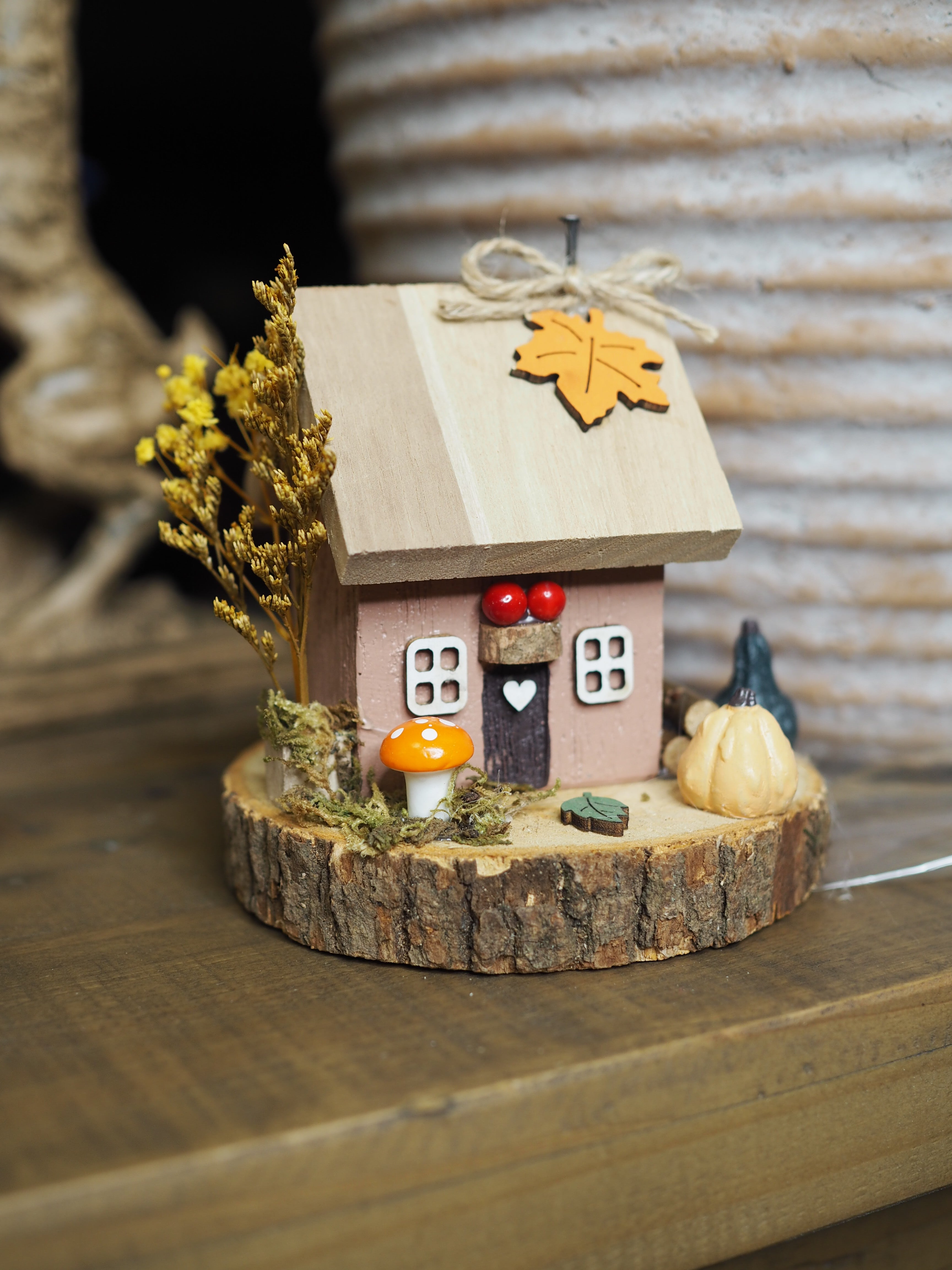 Autumnal house scene