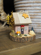 Autumnal house scene