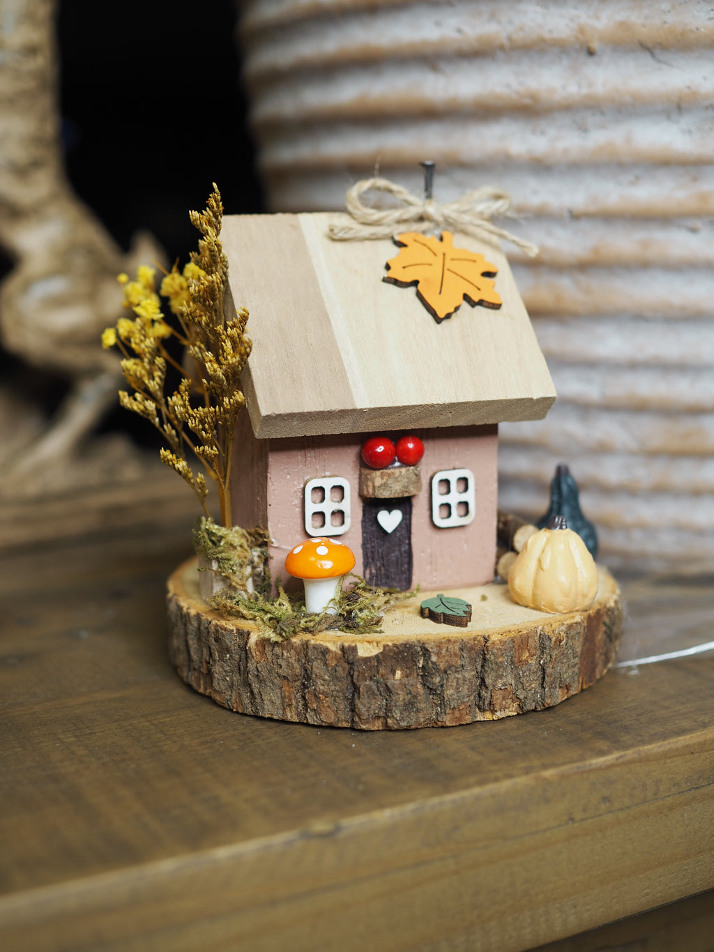 Autumnal house scene