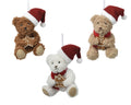 Christmas teddy bear with gingerbread
