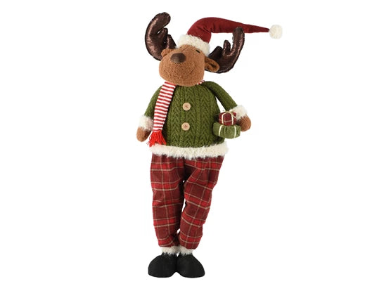 Tall Standing Christmas Character Reindeer