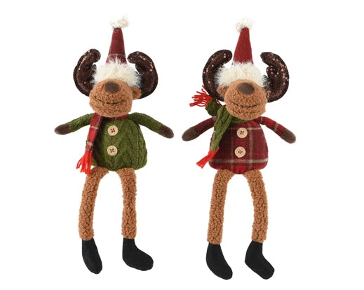 Deer Polyester with hat & scarf