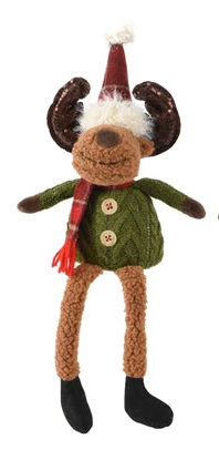 Deer Polyester with hat & scarf