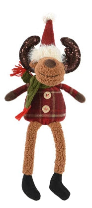 Deer Polyester with hat & scarf