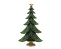 Decorative Fir Tree with Gold Base