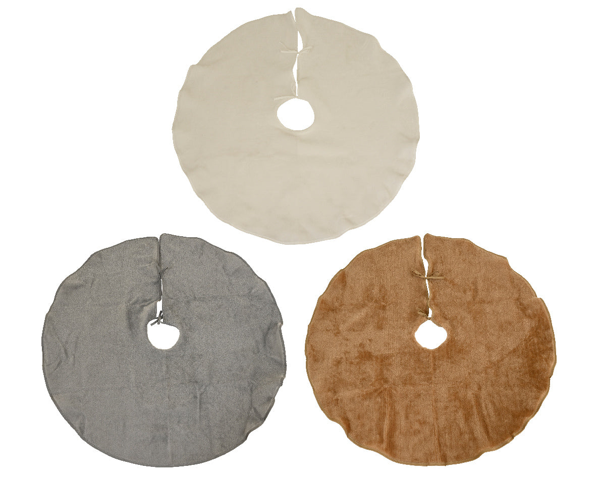 Faux Fur Tree skirt