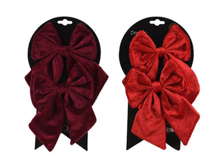 Velvet Bow Small Two Pack