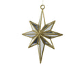 Gold and silver star hanging decoration