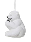 Cute polar bear hanging decs