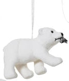 Cute polar bear hanging decs