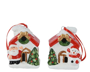 Christmas house hanging dec
