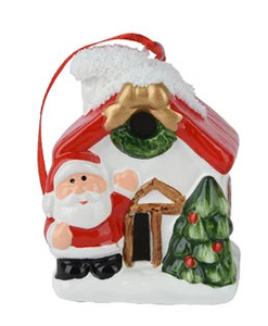 Christmas house hanging dec