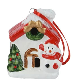 Christmas house hanging dec