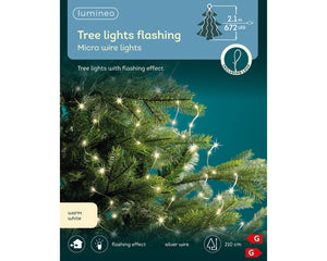 672 Micro Led cascading flashing effect Lights Warm white