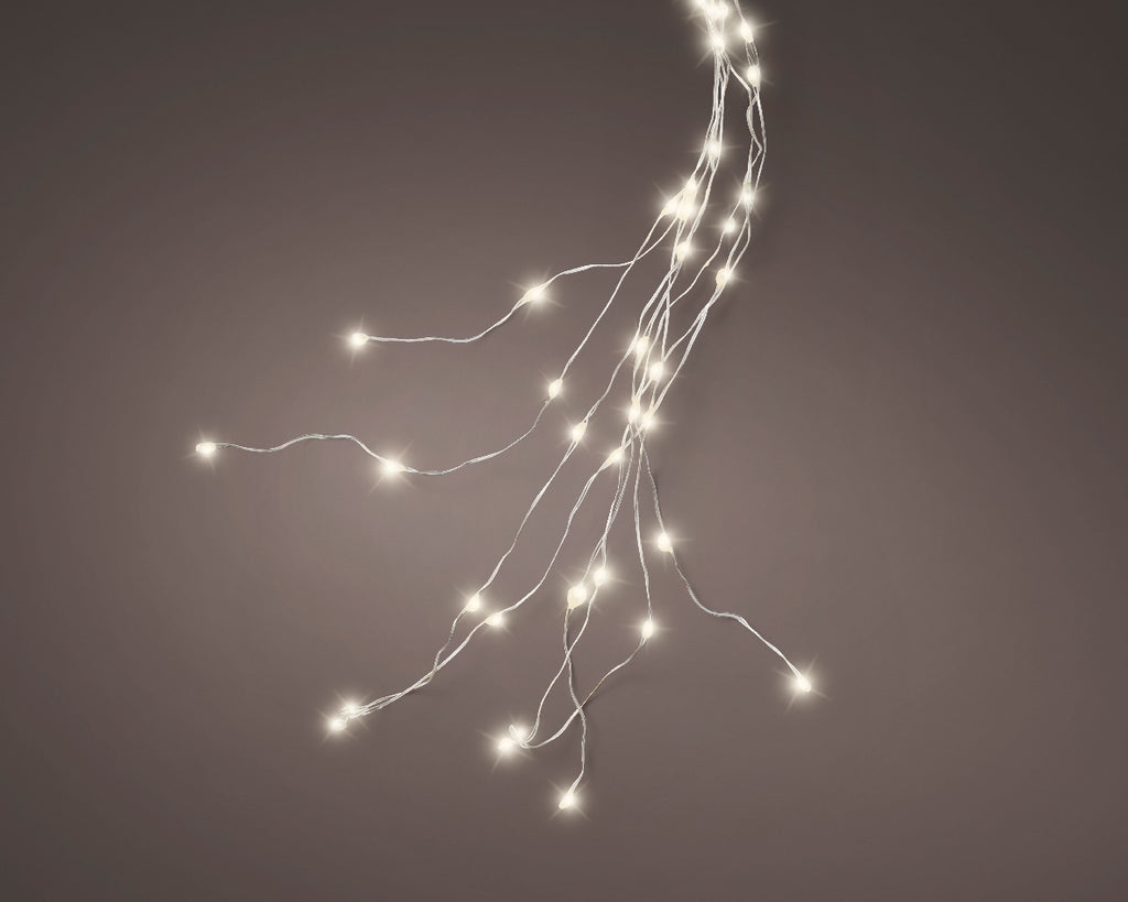 672 Micro LED cascading/waterfall warm white lights
