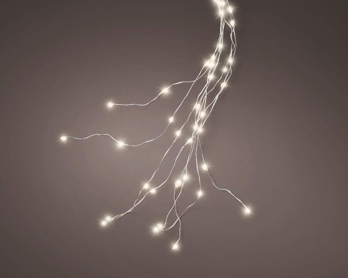 672 Micro LED cascading/waterfall warm white lights