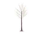 Micro LED tree with 750 lights snowy branches
