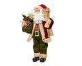Traditional Santa carrying Sack and Skis (45cm)