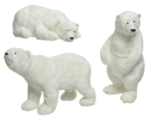 Polar Bear Faux Fur 26 cm (3 designs)