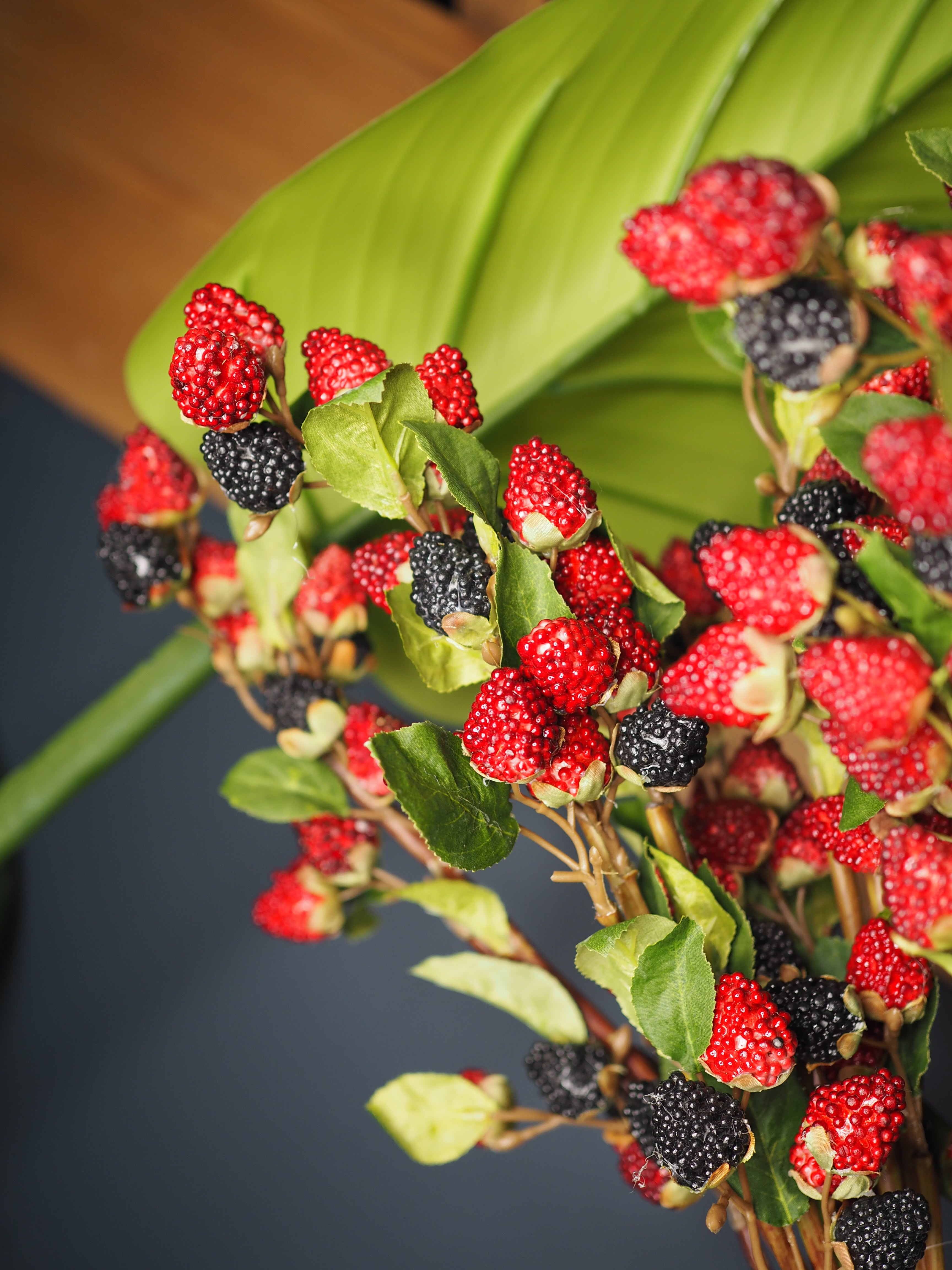 Raspberry and blackberry stem