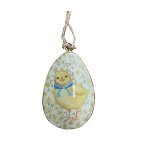 Vintage style easter hanging decs