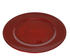 Elegant Christmas red charger plate