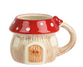 Toadstool house mug