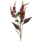Burgundy mini bell flower spray