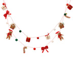 Gingerbread Christmas wool garlands