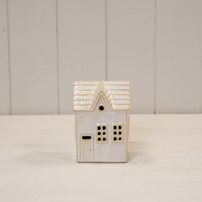 Ceramic LED house with timer