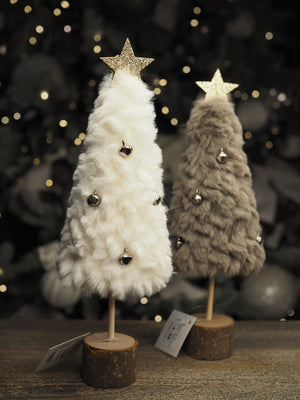 Fur trees with bells