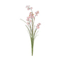 Pink miniature rose spray