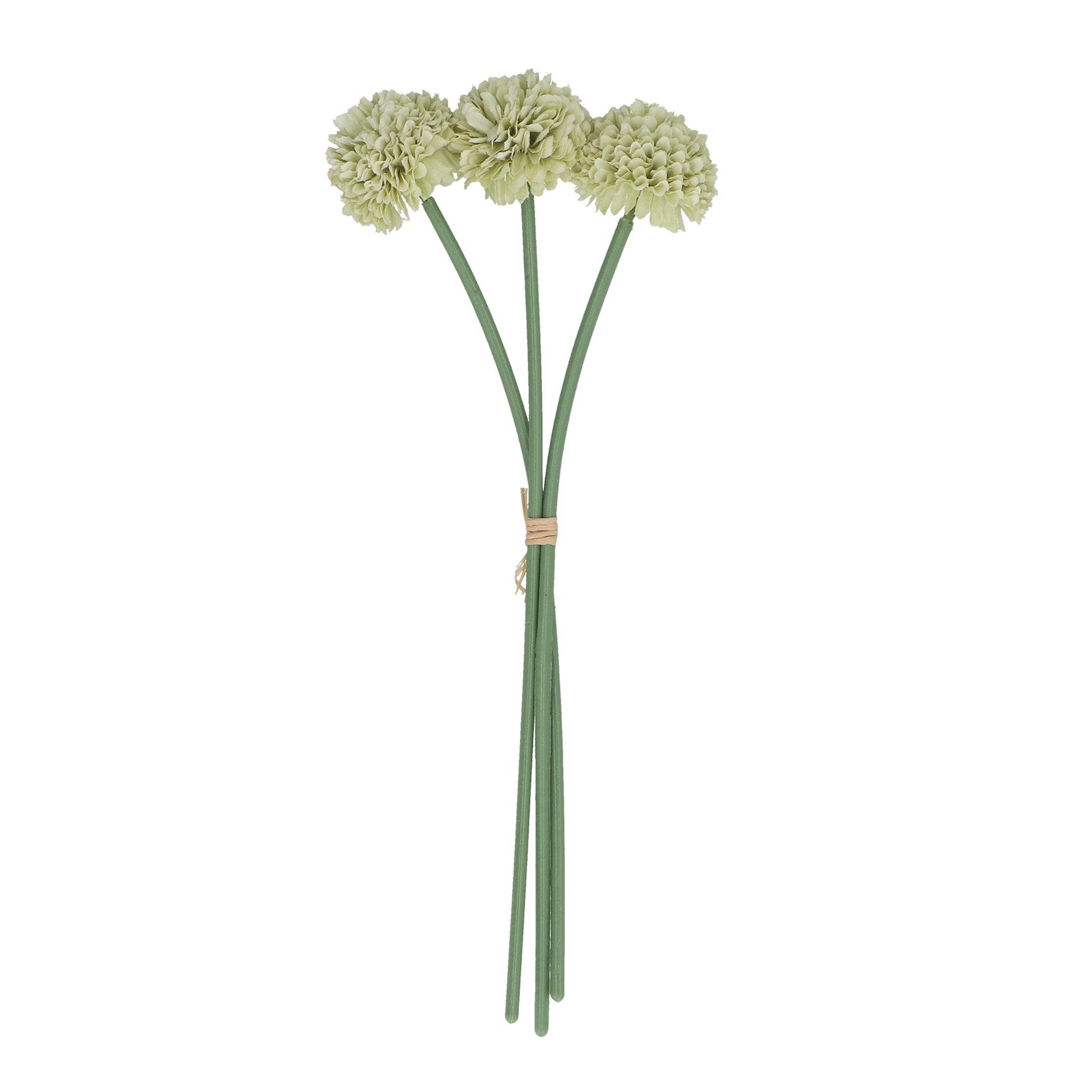 Green mini ball Chrysanthemum pick