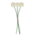 White mini ball Chrysanthemum pick