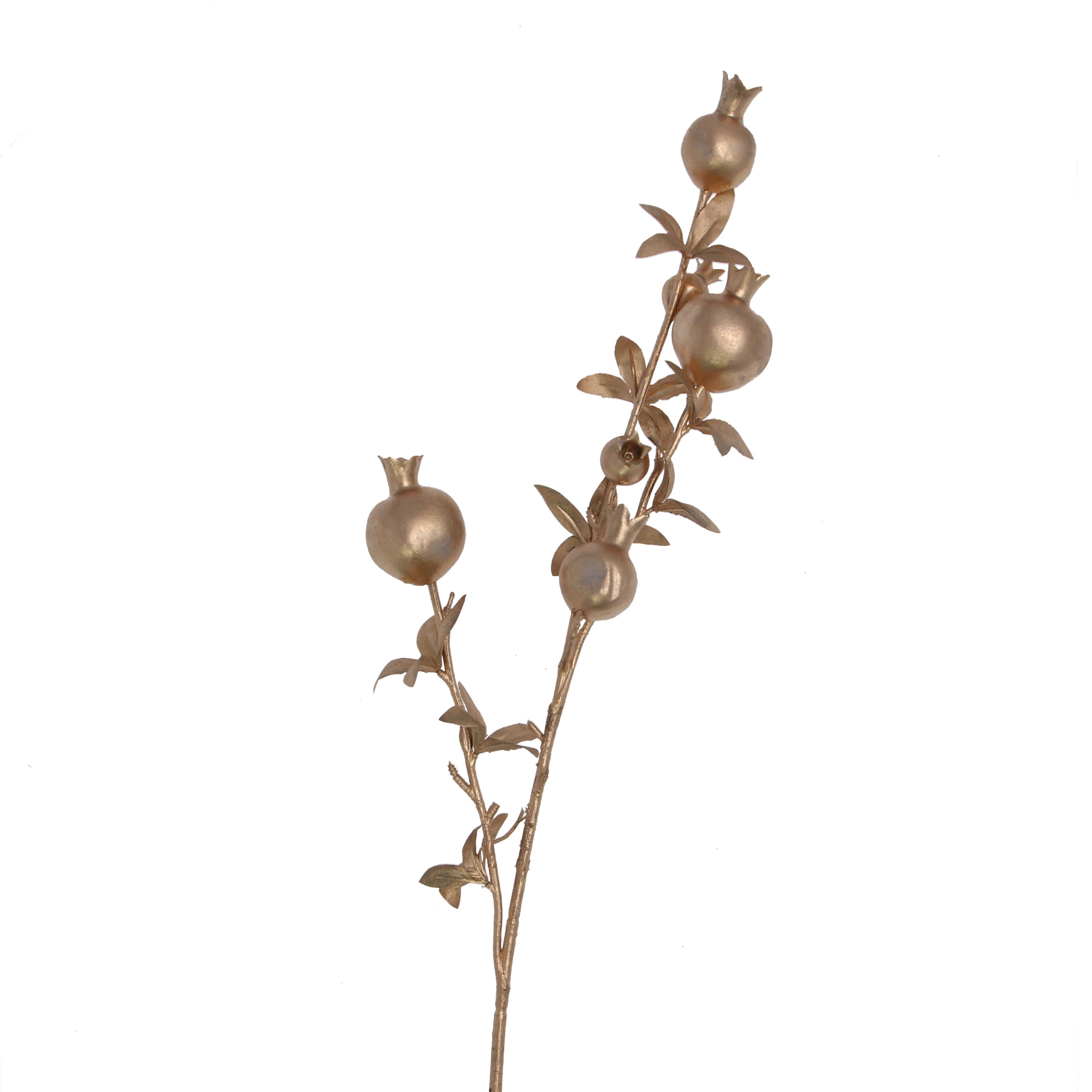 Gold pomegranate stem