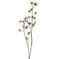 Antique cream mini morning glory branch