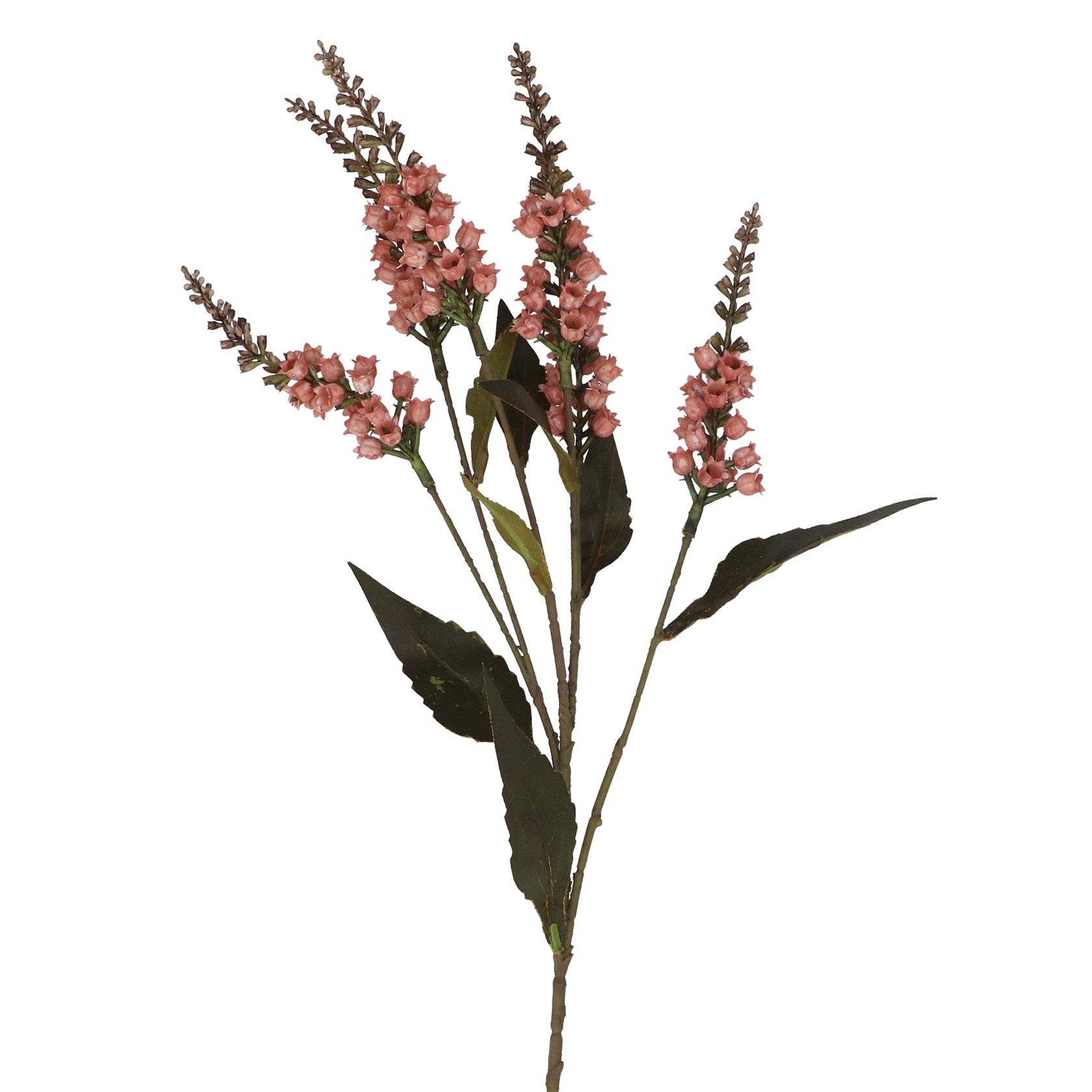 Pink mini bell flower spray
