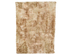 Cream faux fur throw