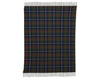 Traditional tartan throw