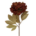 Antique chestnut peony stem