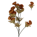 Antique yellow straw flower spray